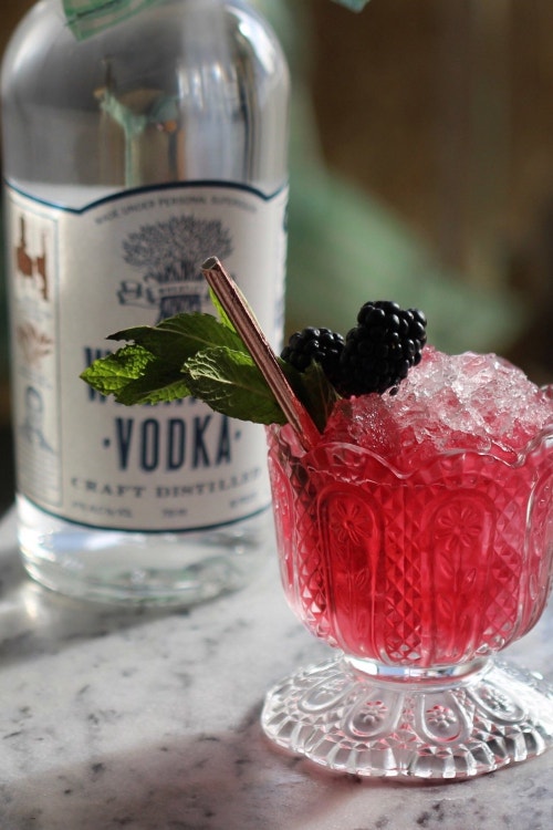 Wheatley Vodka Blackberry Mint Julep